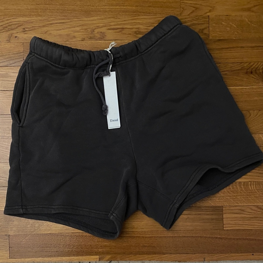 NWT Elwood gray drawstring shorts